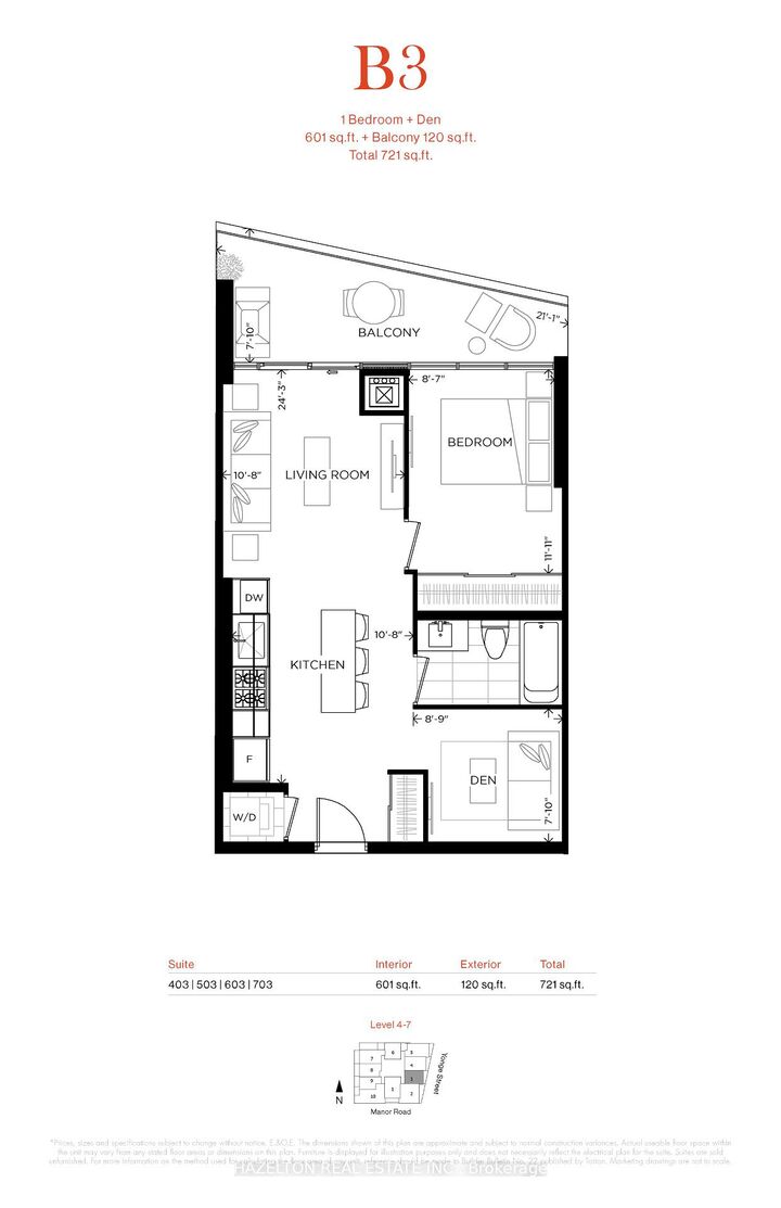Property Photo:  8 Manor Road W 603  ON M4S 0E6 