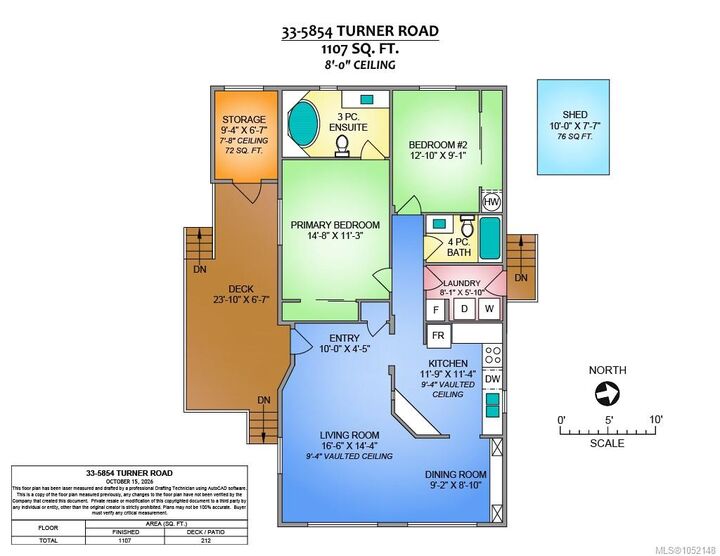 Property Photo:  5854 Turner Rd #33  BC V9T 2N6 