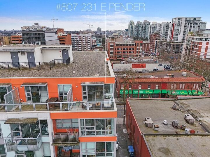 Property Photo:  231 E Pender Street 807  BC V6A 0G3 