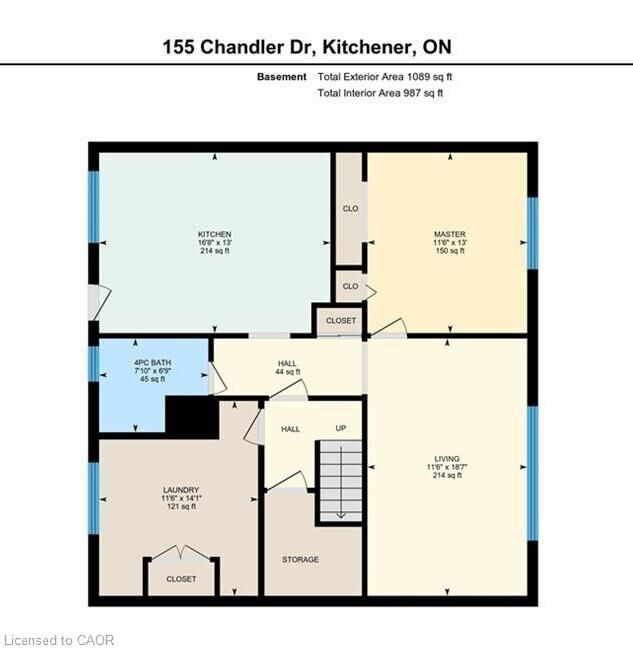 Property Photo:  155 Chandler Drive 1  ON N2E 1H1 