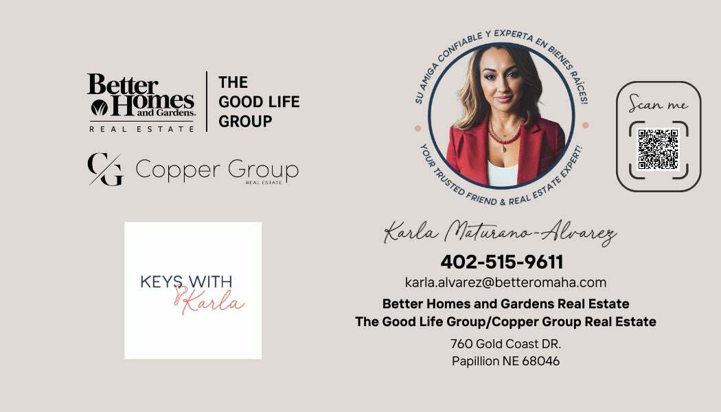 Karla Alvarez, Real Estate Salesperson in Omaha, The Good Life Group