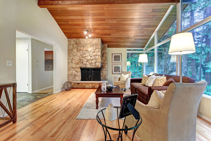 Property Photo: Interior of home 3205 NE 181st St WA 98155