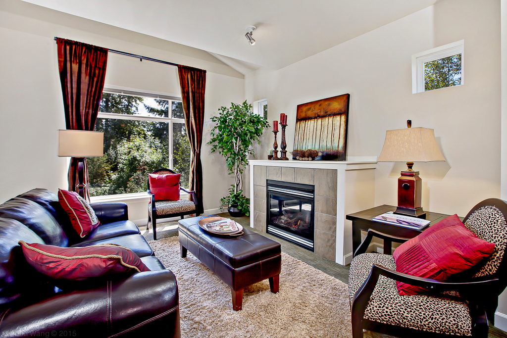 Property Photo: Living room 7430 Newcastle Golf Club Rd F  WA 98059 