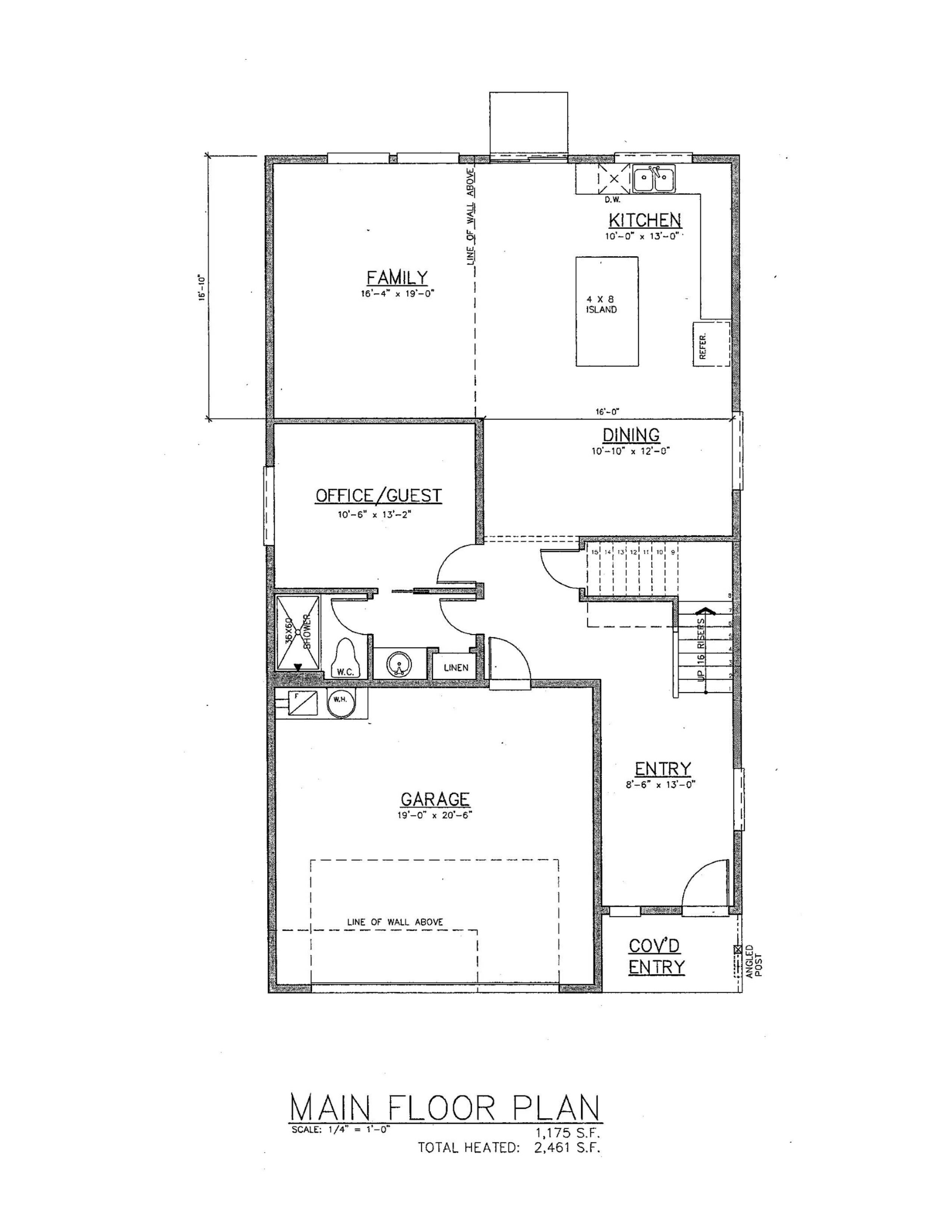 Property Photo: Floor plans 8609 17th Ave SW  WA 98106 