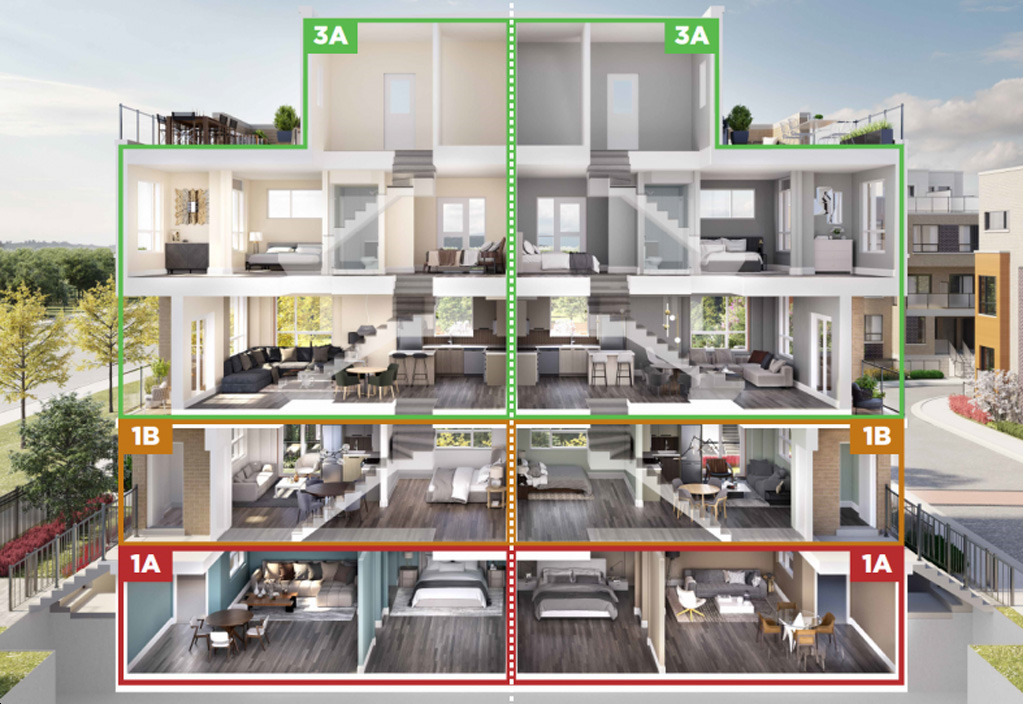 Property Photo:  Glenway Urban Town Homes  ON L3Y 4V9 