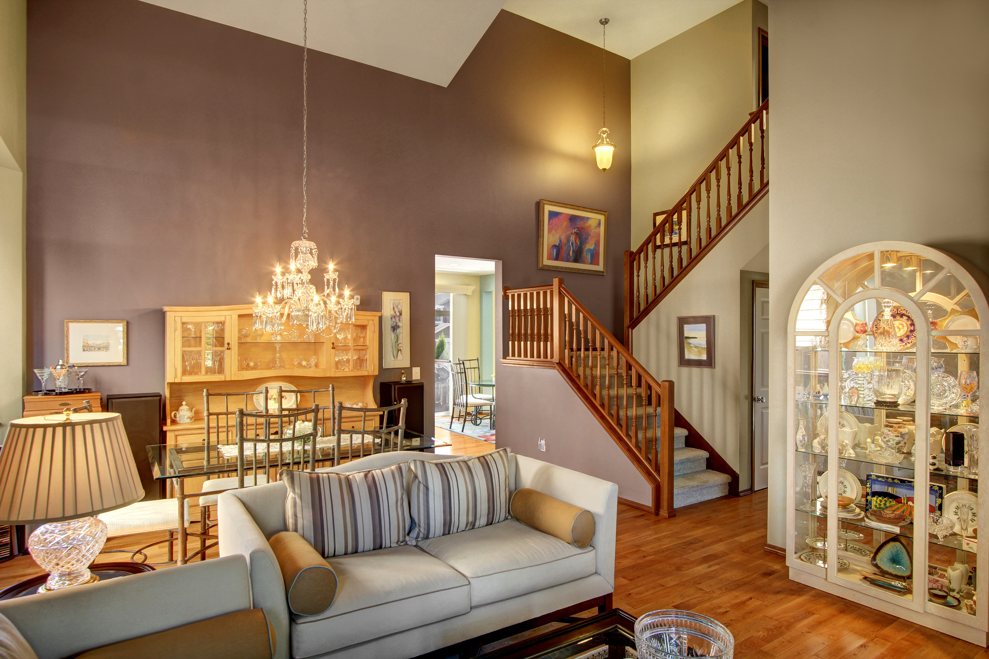 Property Photo: Living and dining room 7726 33rd St NE  WA 98270 