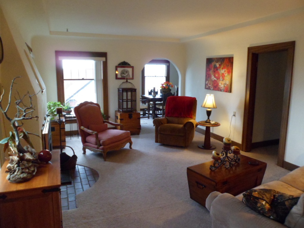 Property Photo: A. formal living room w/ views of bay & jetty 3421 Tulalip Ave  WA 98201 