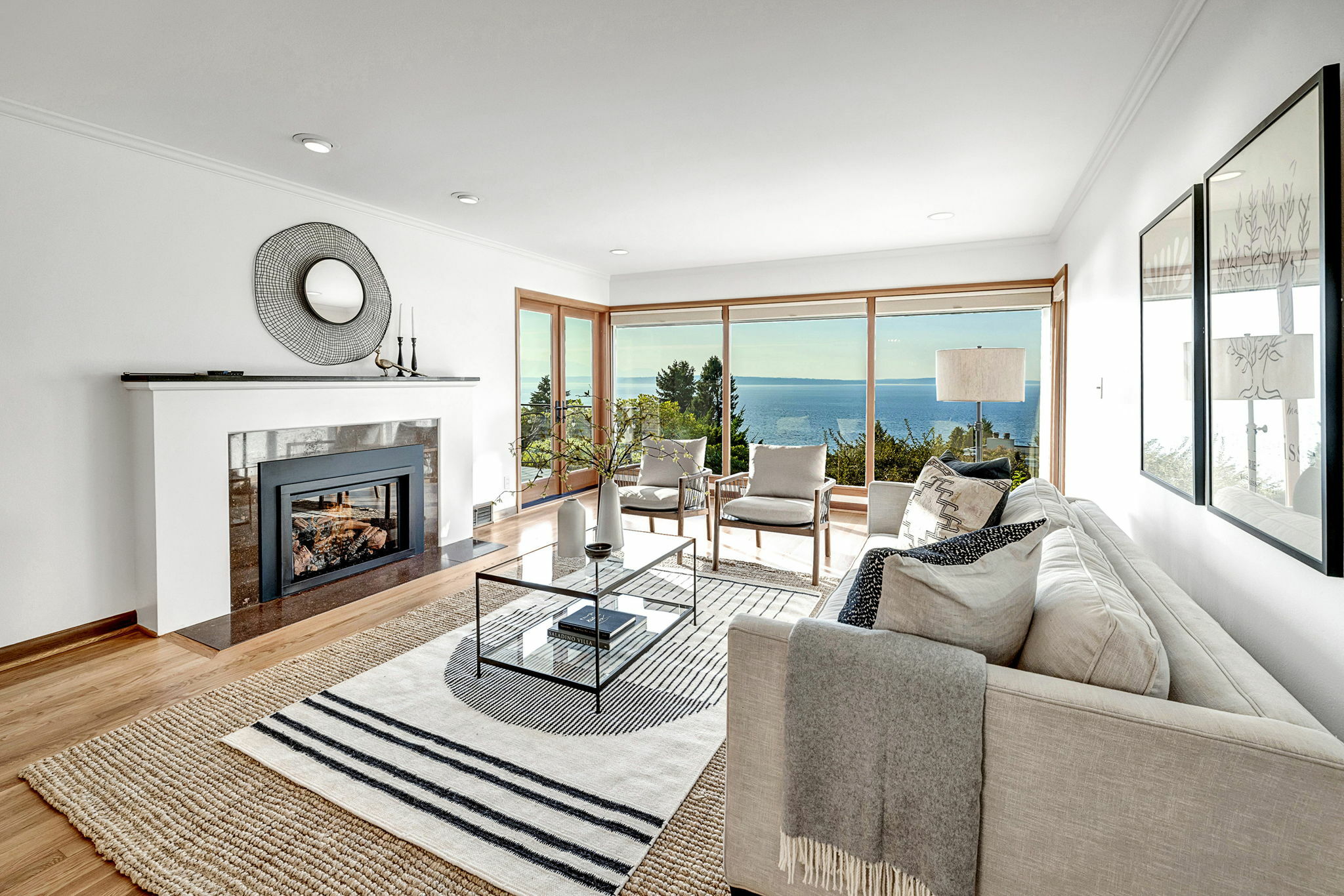 Property Photo: Living Room 10233 Belgrove Court NW  WA 98177 