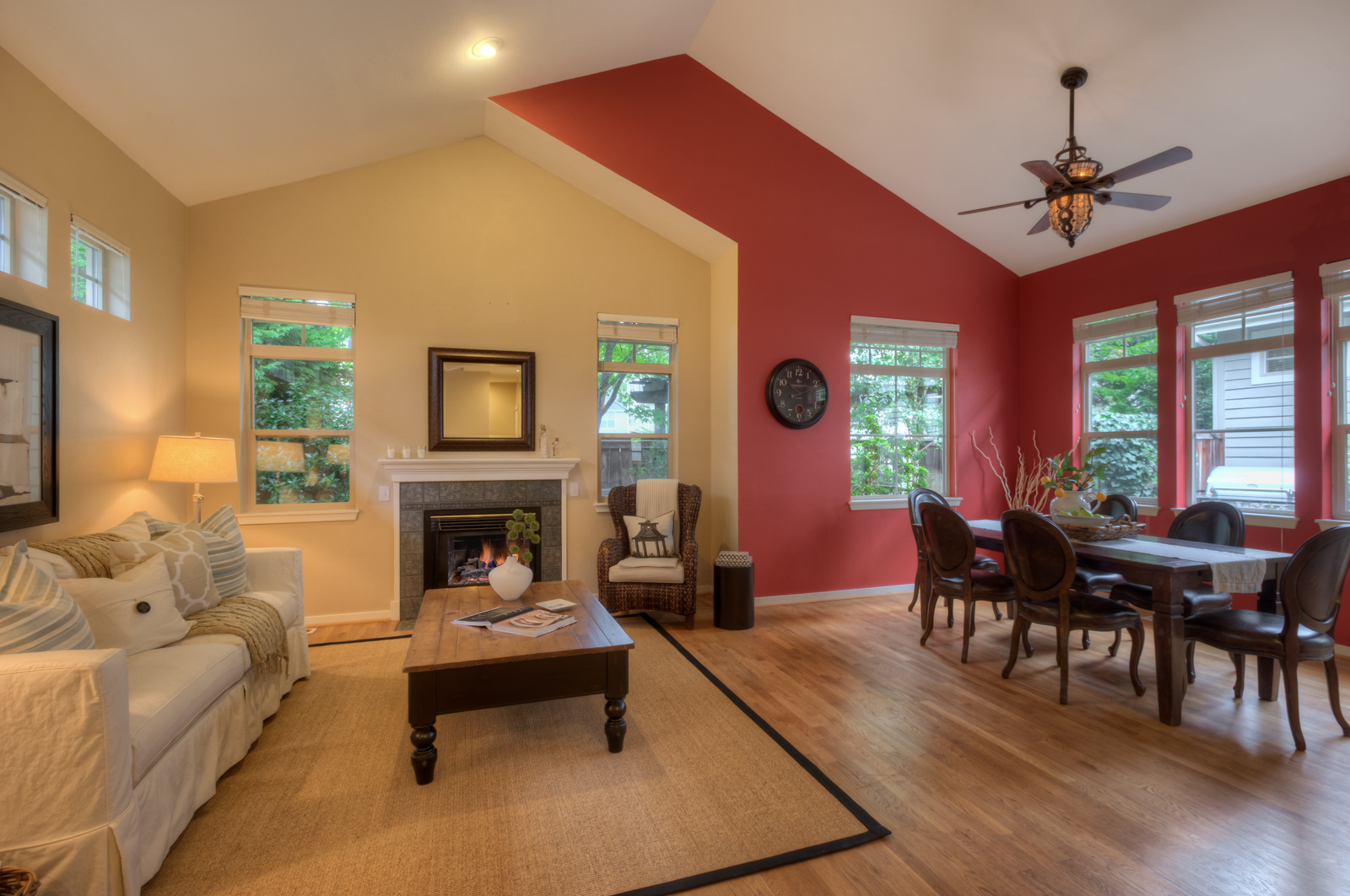 Property Photo: Living room/dining room 15728 NE 95th Wy 48  WA 98052 