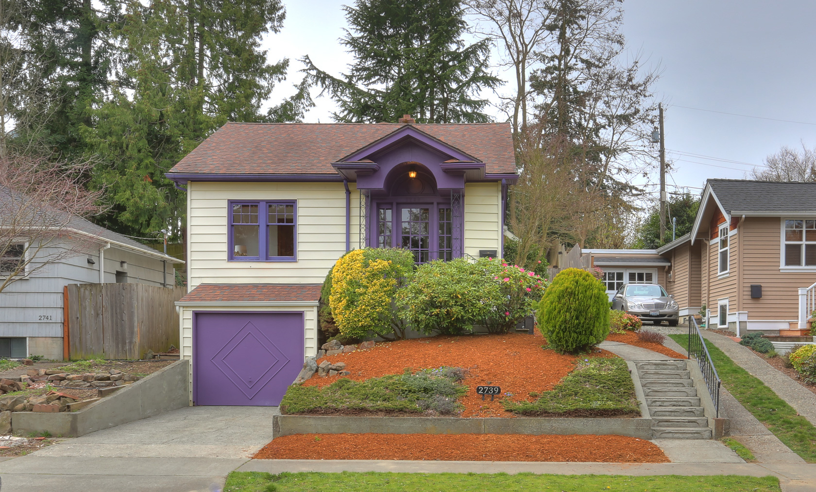 Property Photo: Front 2739 49th Ave SW  WA 98116 