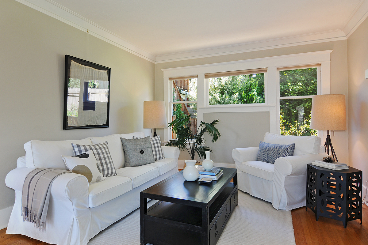 Property Photo: Living room, dining room, kitchen 3609 Bagley Ave N  WA 98103 