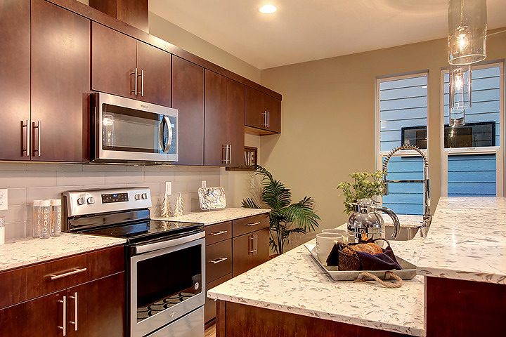 Property Photo: Kitchen 17830 19th Ave W 1 WA 98037