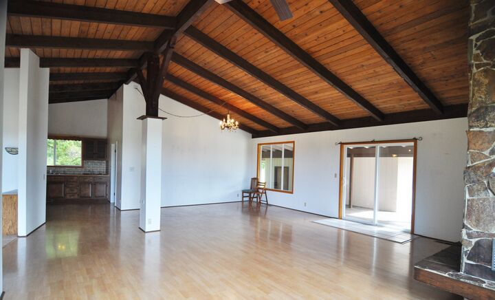 Property Photo: Great room towards kitchen 242 Lopez Hill Rd  WA 98261 